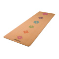 Eco Friendly Wholesale Custom Custom Design Natural Cork Rubber Anti-Slip Yoga Mat de yoga